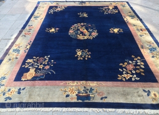 Chine Patau Carpet 1920s size 350x270cm                           