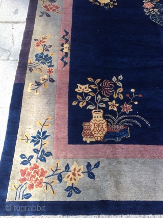 Chine Patau Carpet 1920s size 350x270cm                           