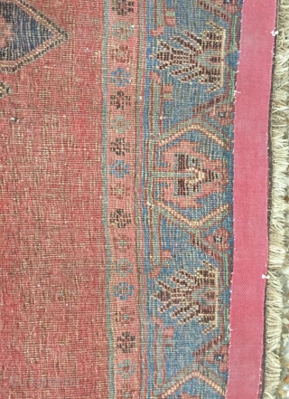 Very old Bijar Kurdish carpet size 220x140cm                          
