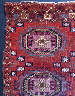  Tekke Chuval silk on wool size 2’4x3’7 ft                        