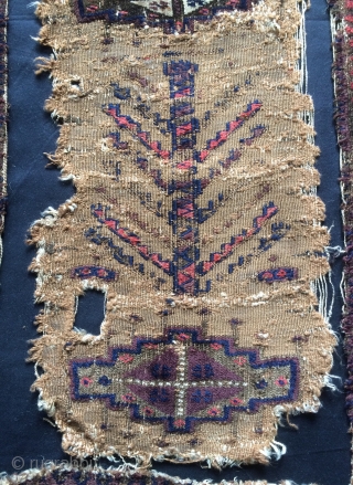 Rare Beluch pillow 1850s about size 110x62cm                          