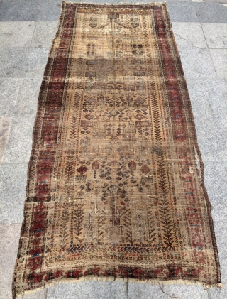 Rare Beluch carpet size 260x118cm                            