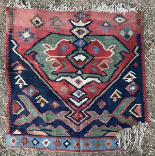 Kurdish fragmand kilim size 100x100cm                            