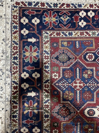 Caucasian shirvan carpet size 275x140cm
                            