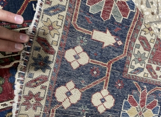 Caucasian shirvan carpet size 275x140cm
                            