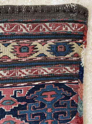 Shahsavan bag face size 38x38cm warp silk                          