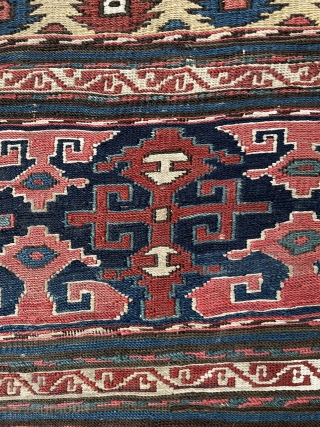 Shahsavan bag face size 38x38cm warp silk                          