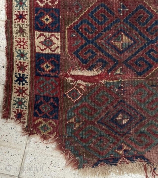 Kurdish fragmand carpet size 225x120cm                            