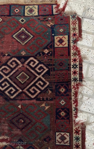 Kurdish fragmand carpet size 225x120cm                            