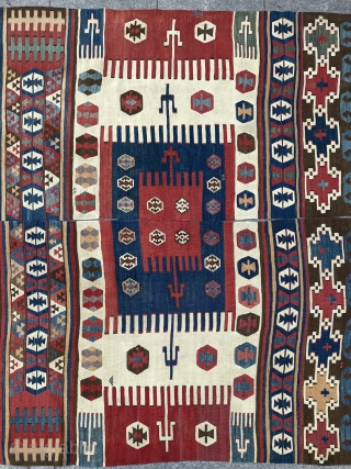 Very fine quality Anatolian kilim size 424x172cm                          