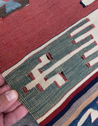 Very fine quality Anatolian kilim size 424x172cm                          