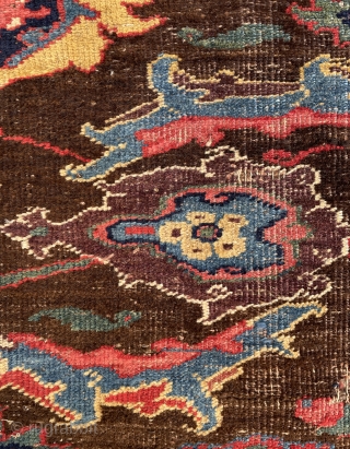 Very unusual Bidjar vagireh size 90x123cm                           