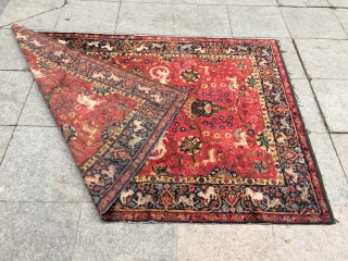 Anatolian silk carpet size 185x130                            