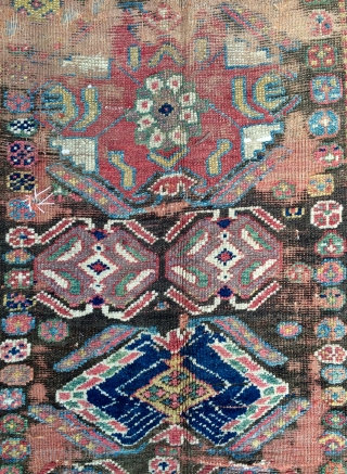 Rare Kurdish carpet 18.century size 300x135cmm                           