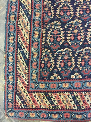 Sine kilim wool on wool very fine quality. Size 370x195cm                       