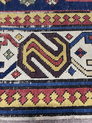 Caucasian shirvan carpet size 166x105cm                            