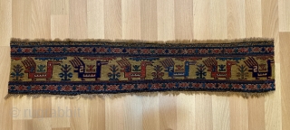 Shahsavan fragmand panel size 18x94cm                            