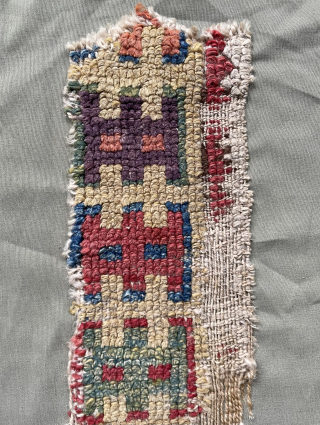 17. Century Anatolian fragment size 75 x 12 cm                        