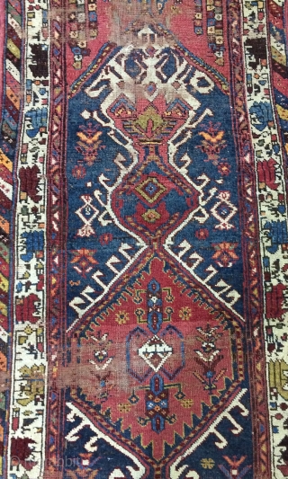 Persia  Kurdish runner carpet size 420x84cm
                          