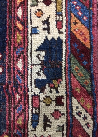 Persia  Kurdish runner carpet size 420x84cm
                          