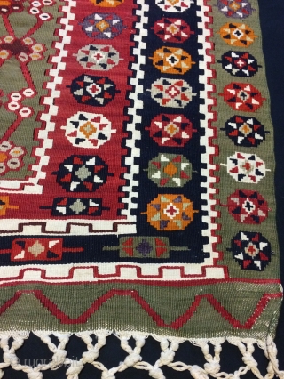 Anatolian prayer kilim size 134x97cm                            