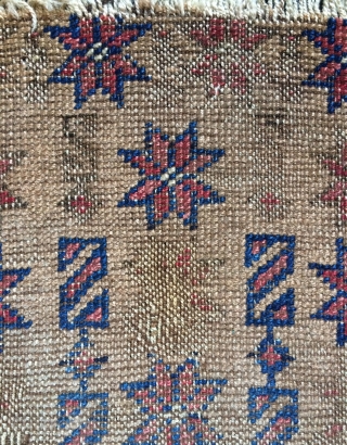 Rare Beluch pillow 1850s size 58x38cm
                           