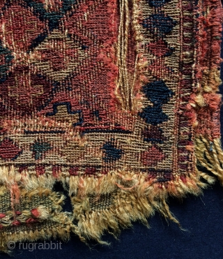 Very old Kurdish Shahsavan bag size 33x30cm                          