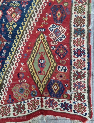 Erzurum Anatolian kilim  size 310x180cm
                           