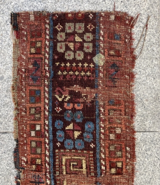 Kurdish fragmand size 138x26cm                             