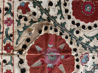 Suzani Textille size 225 x 160 cm