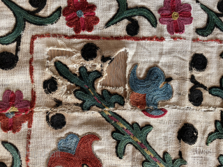 Suzani Textille size 225 x 160 cm