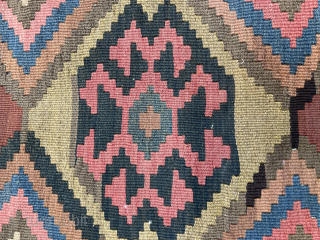 Shahsavan fragmand kilim size 125 x 100 cm                         