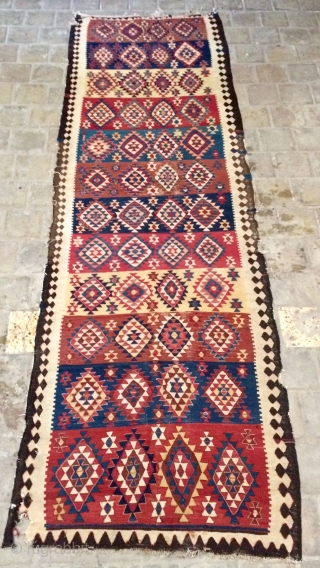 Shahsavan kilim size420x135cm                              