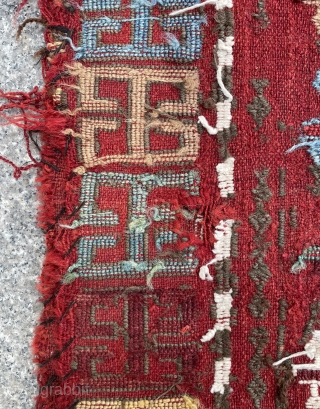 Very old Caucasian verne size 210x110cm                           