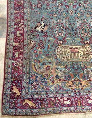 Persian rug  size 304x296cm                            