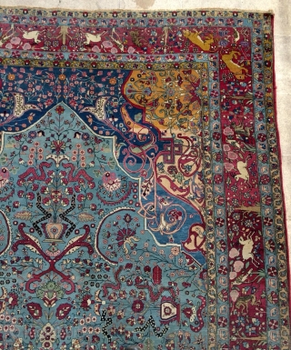 Persian rug  size 304x296cm                            