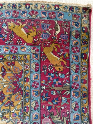 Persian rug  size 304x296cm                            