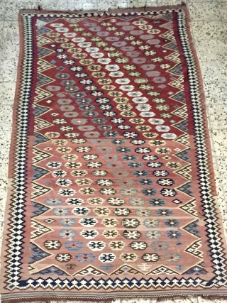 Qhasgia Kilim all colors natural dyes size 330x165cm                         