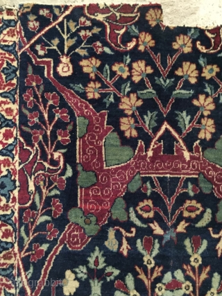 Esfahan fragmand size 140x85cm thrum silk                           