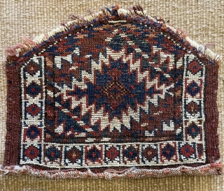 Yamud a small carpet specially made for the camel's kneecap. Size 22x28cm                     