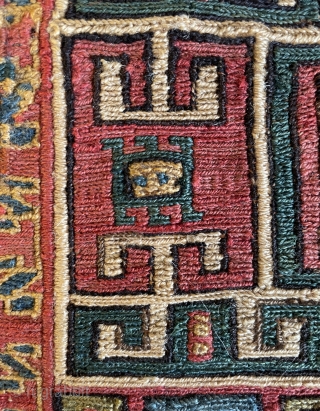 Very cute Shahsavan bag face circa 1840s  size 20x20cm                       