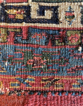 Very cute Shahsavan bag face circa 1840s  size 20x20cm                       