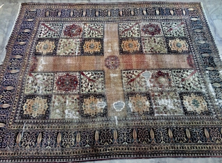 Garden carpet size 425x350cm                             