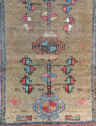 Persian Kurdish carpet size 235x135cm                            