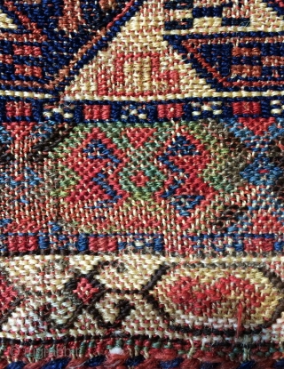 Shahsavan Kurdish bag face size 35x30cm                           