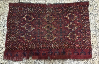 Turkemen chuval one side cut size 103x153cm                          