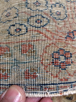 Muhteshem Kashan carpet size 210x125cm                            