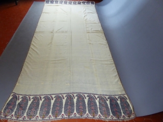 GREETINGS WITH THAT afgan period 18c kani weave shawl from my own collection. Woven in one piece... its means the early one Indian export in Europe. A real master piece for connoisseur  ...