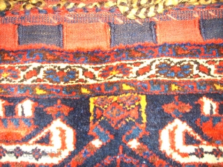 Old Luri khordjin. Size: 60 x 96 cm. Very good condition. Top colors.                    