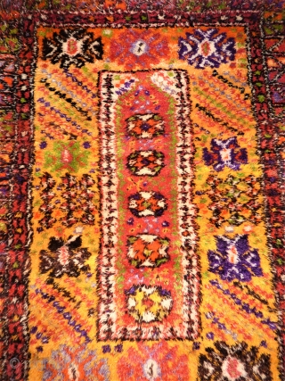 Small Yatak rug. Anatolia. Size: 99 x 132 cm. Full pile. Good condition.                    